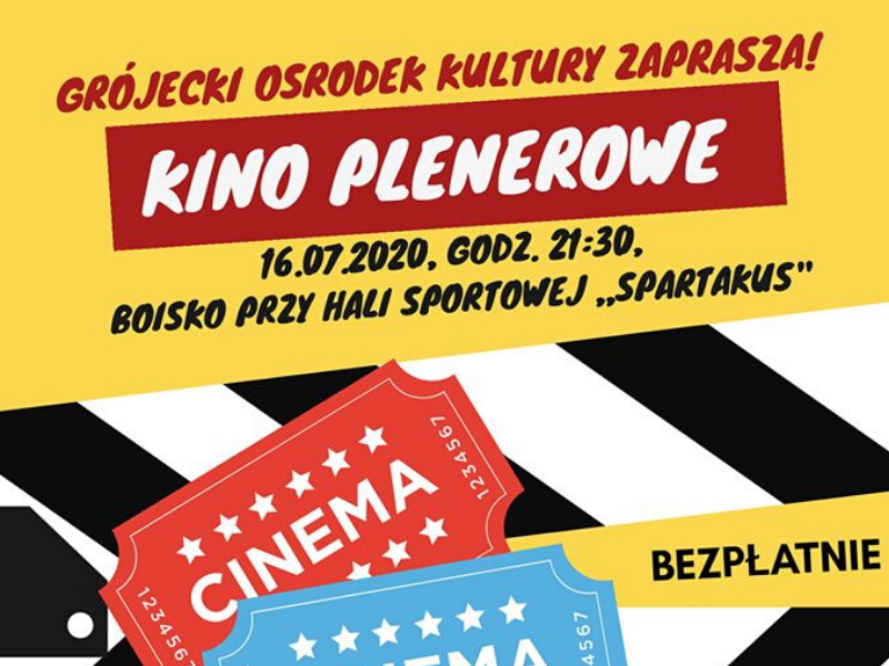 Kino Plenerowe "Pod gwiazdami" zaprasza na seans
